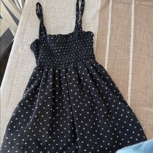 American Eagle Outfitters Black Dress with Floral Accents